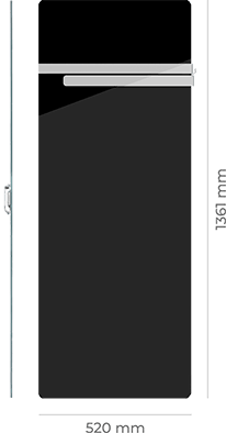 Infrarotpaneel Badezimmer